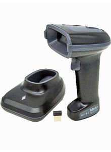 2D Bluetooth Funk Barcodescanner Albasca MK-6120BT mit Station und Dongle Bild 0