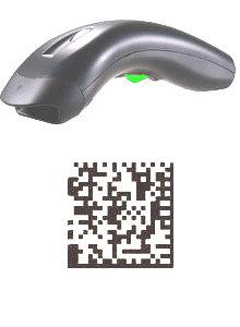 2D Barcodescanner Albasca MK-5000 USB Datamatrix QR-Code Bild 0